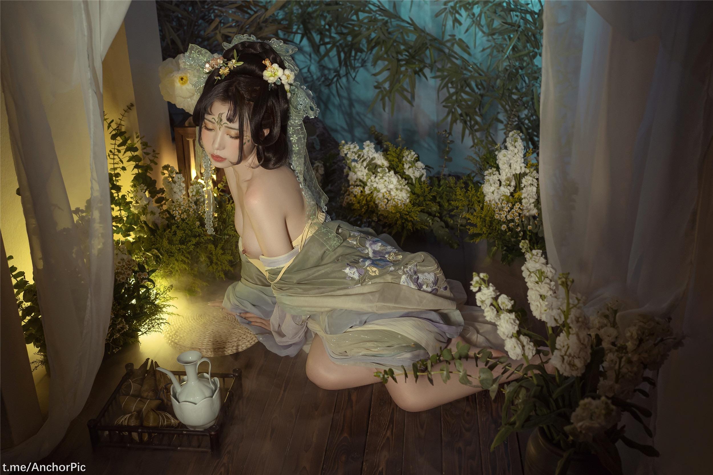 [喵小吉] [汉服/古风写真] 浣溪沙Cosplay·端午图集 [98P]-软桃社
